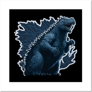 godzilla Posters and Art